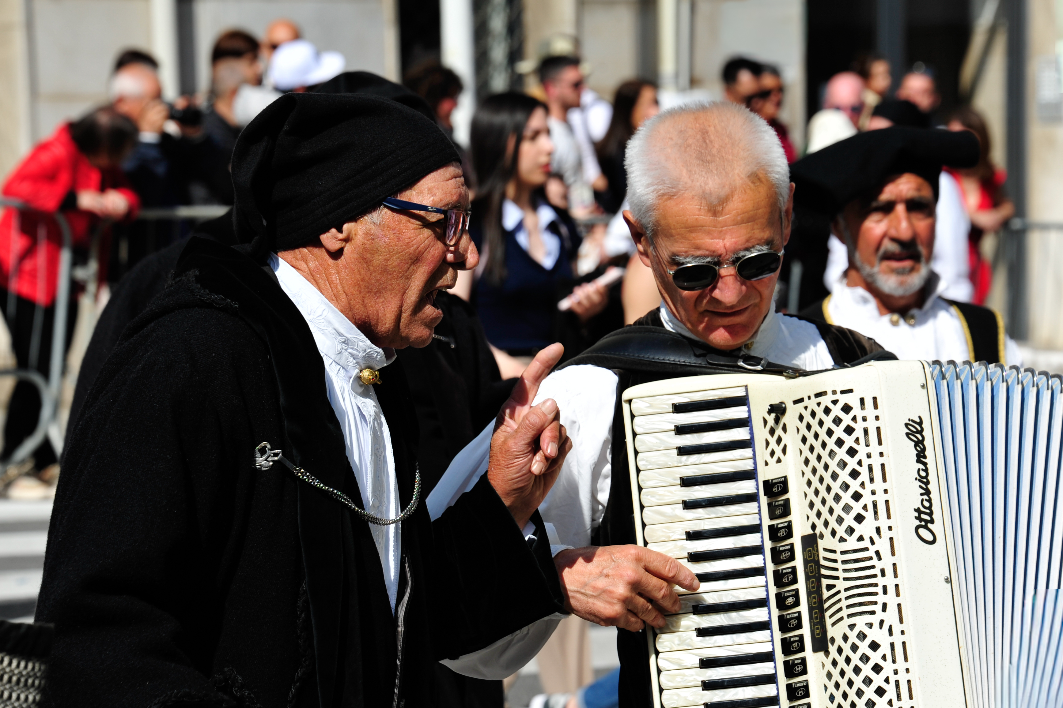 Accordionist and Singer